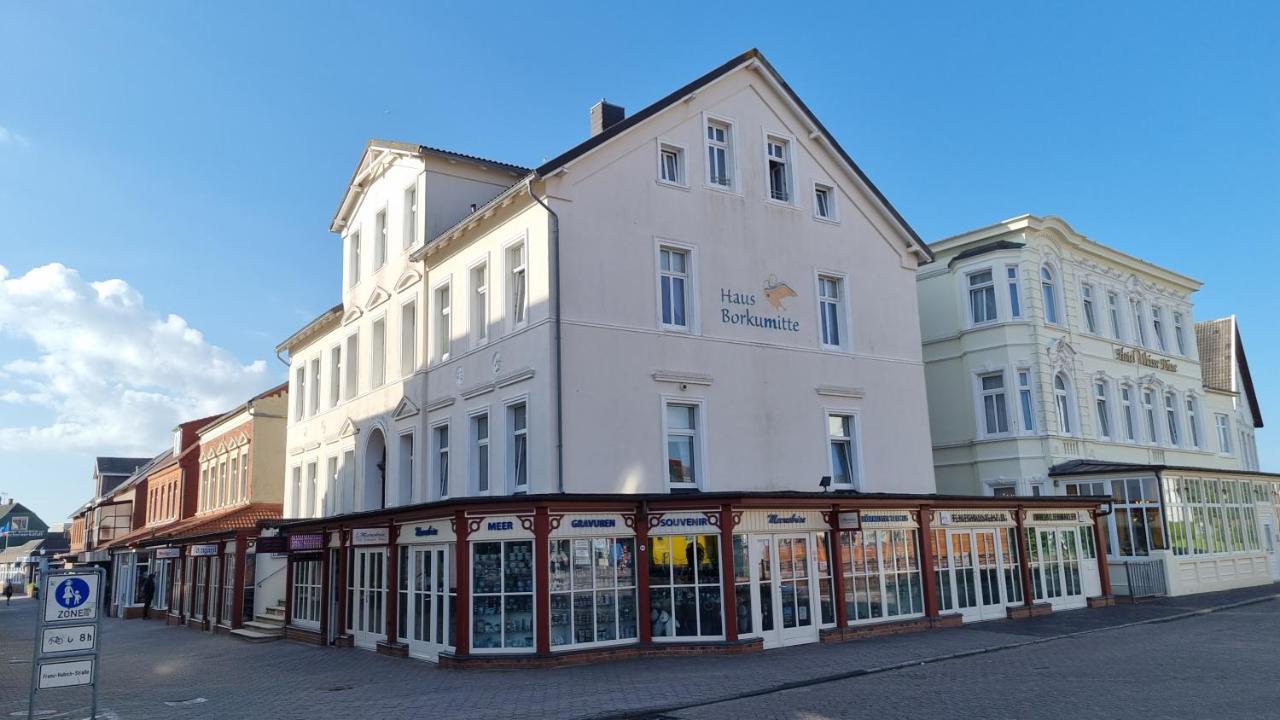 Haus Borkumitte Appartement Mellum Exterior foto